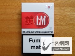 L&M(硬红)加那利群岛加税香烟价格表图